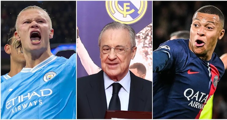 Quyết vung tiền, Real lại tính mua Haaland và Mbappe