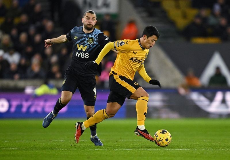 Bằng thắng duy nhất trong trận Wolverhampton - Burnley