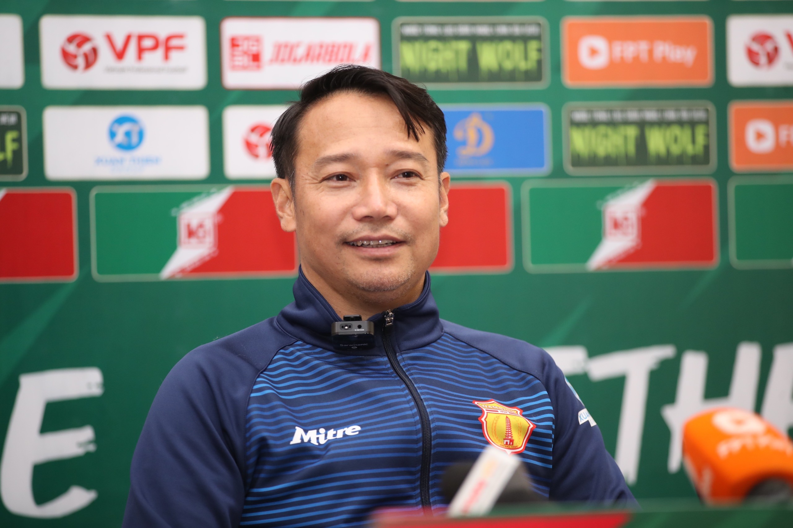 HLV Nam Định: ''Chuyến làm khách ở sân Vinh sắp tới sẽ rất khó khăn"