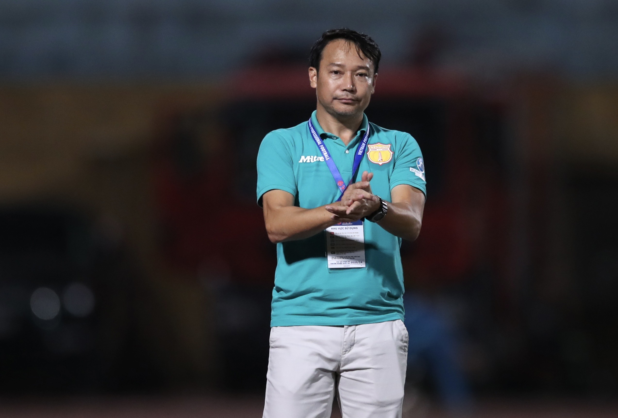 HLV Vũ Hồng Việt: 'Nam Định phải chuẩn bị kỹ để giảm thiểu số thất bại và số bàn thua'