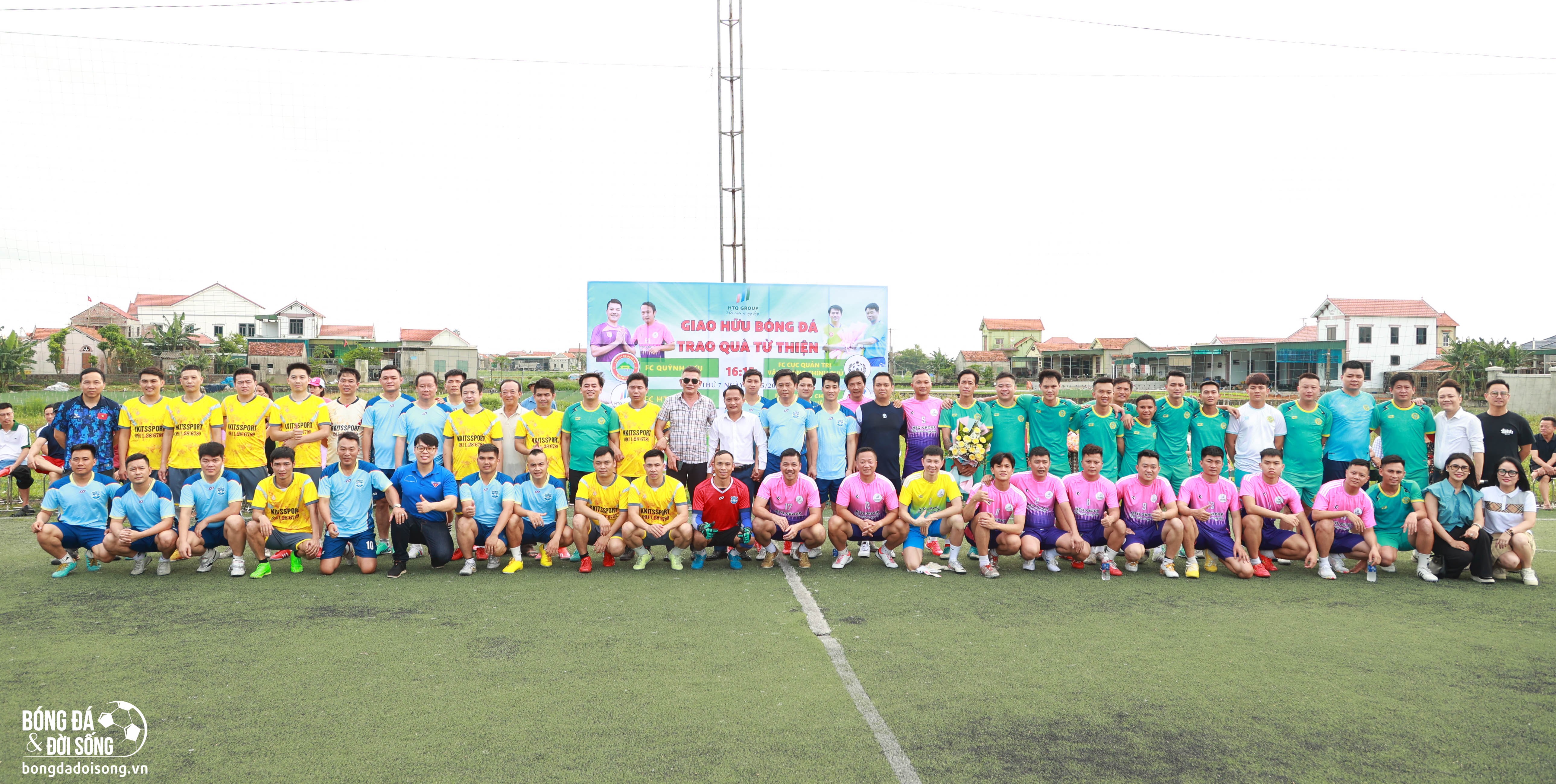 Tập đoàn HTQ tổ chức giao lưu bóng đá, ủng hộ người khuyết tật và trẻ mồ côi
