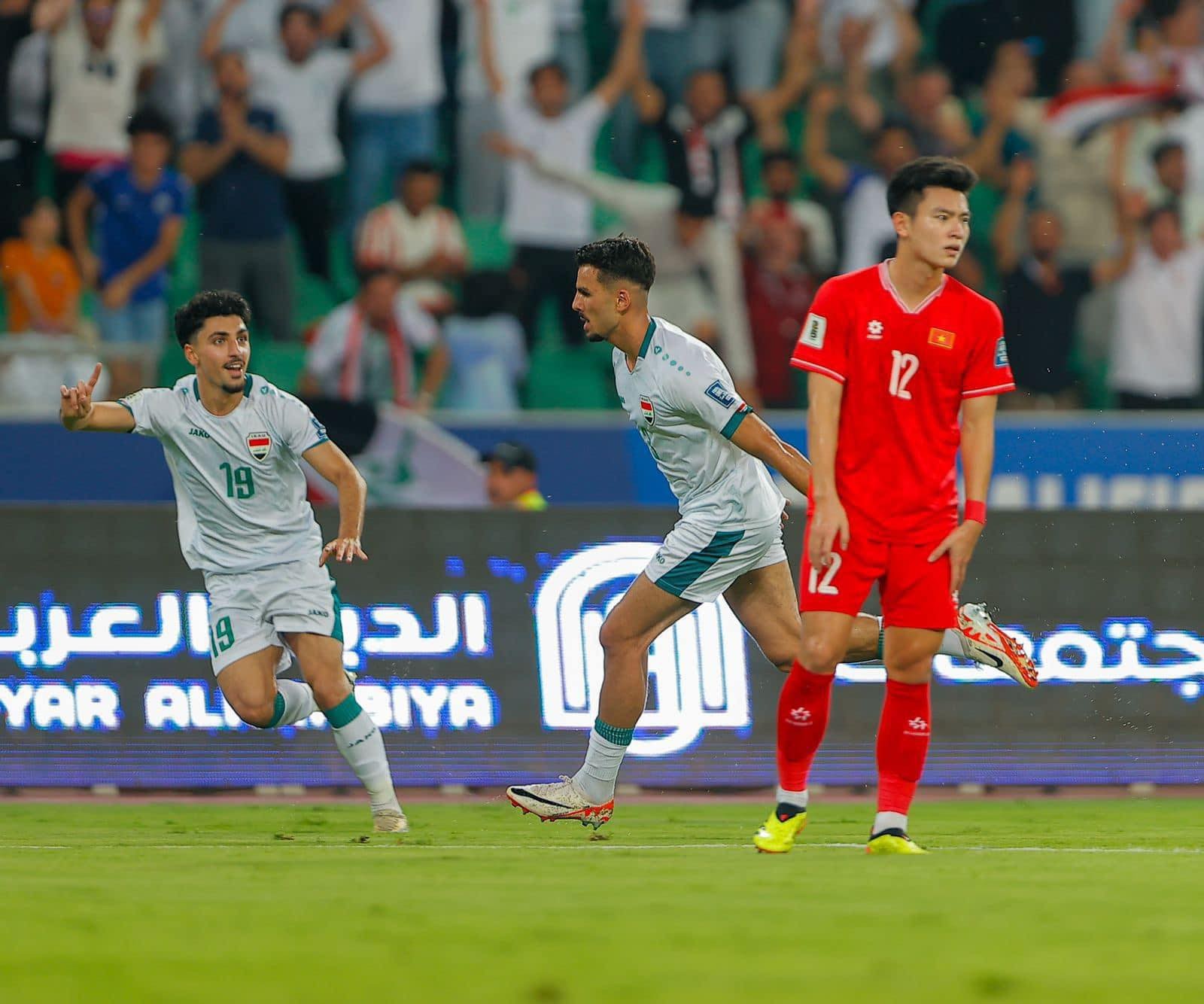 Kết quả ĐT Iraq 3-1 ĐT Việt Nam: Thất bại trước những siêu phẩm