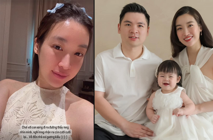 Phu nhân chủ tịch Hà Nội FC "đãng trí", để mặt mộc ra đường và cái kết