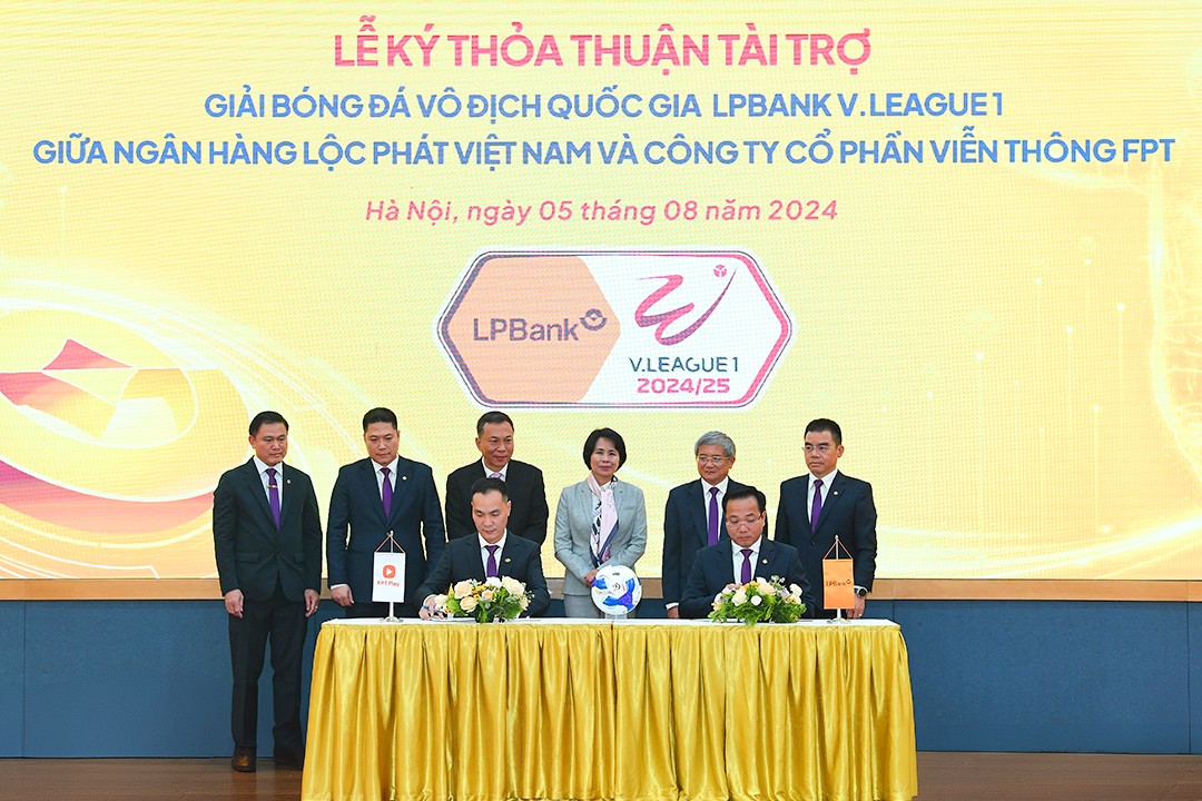 V.League 1-2024/25 có nhà tài trợ chính