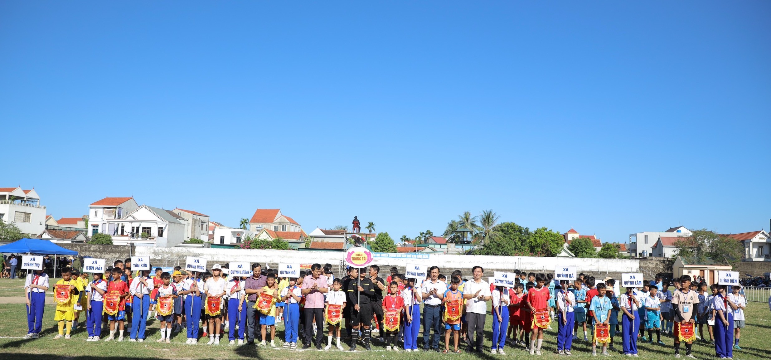 Giải bóng đá Thiếu nhi huyện Quỳnh Lưu, nơi ươm mầm cho những tài năng xứ Nghệ