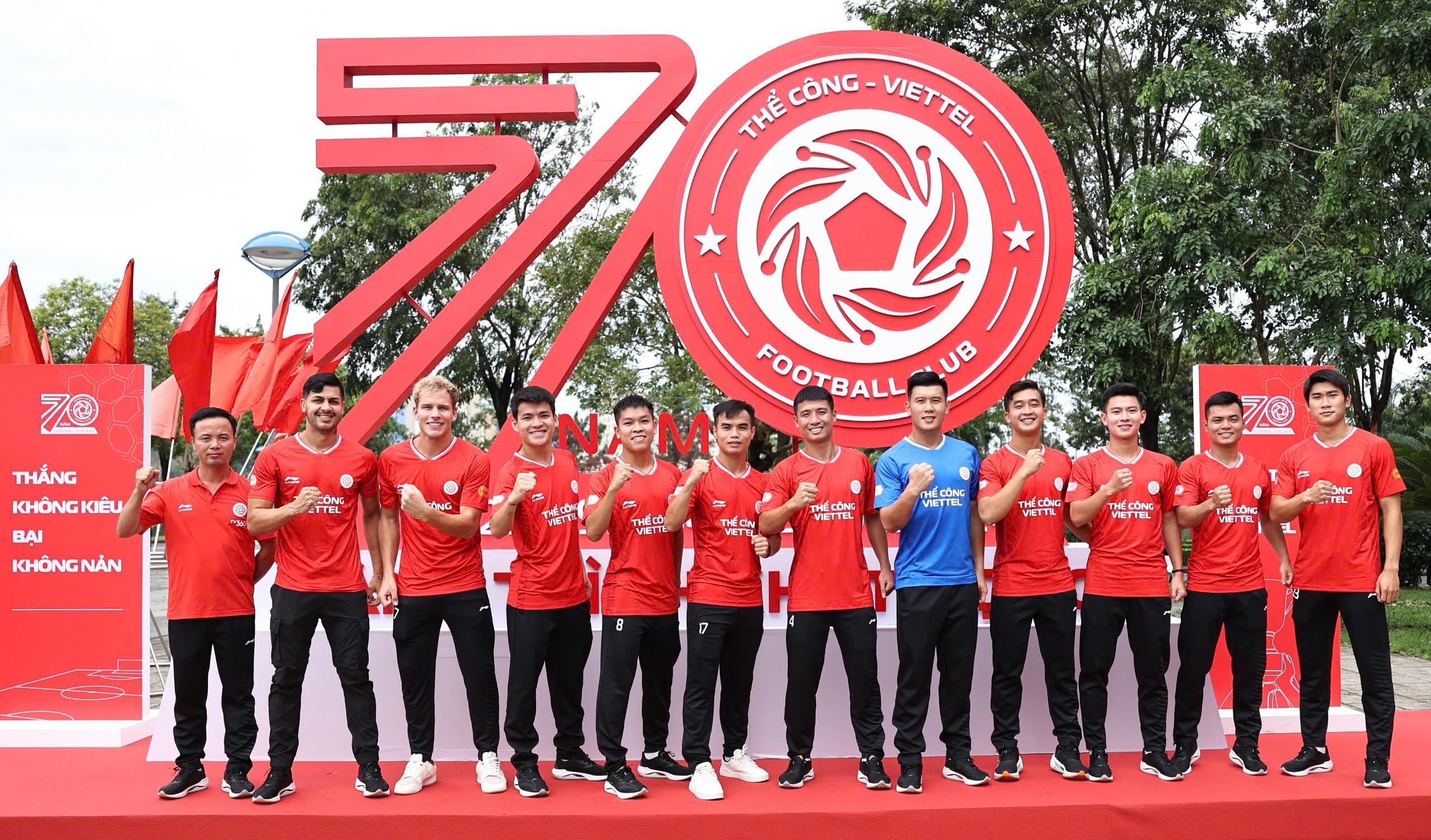 CLB Thể Công - Viettel đặt mục tiêu top đua vô địch V-League 2024/25