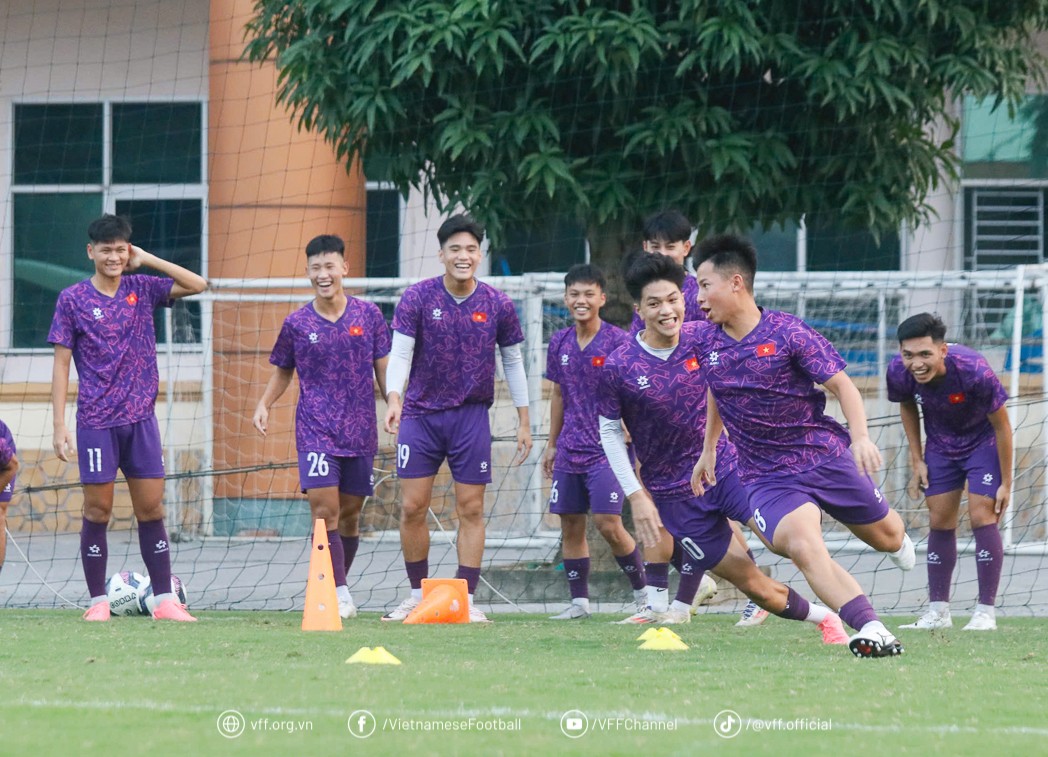 Đội tuyển U17 Việt Nam rèn quân tại địa điểm mới, sẵn sàng chinh phục vé dự giải châu Á