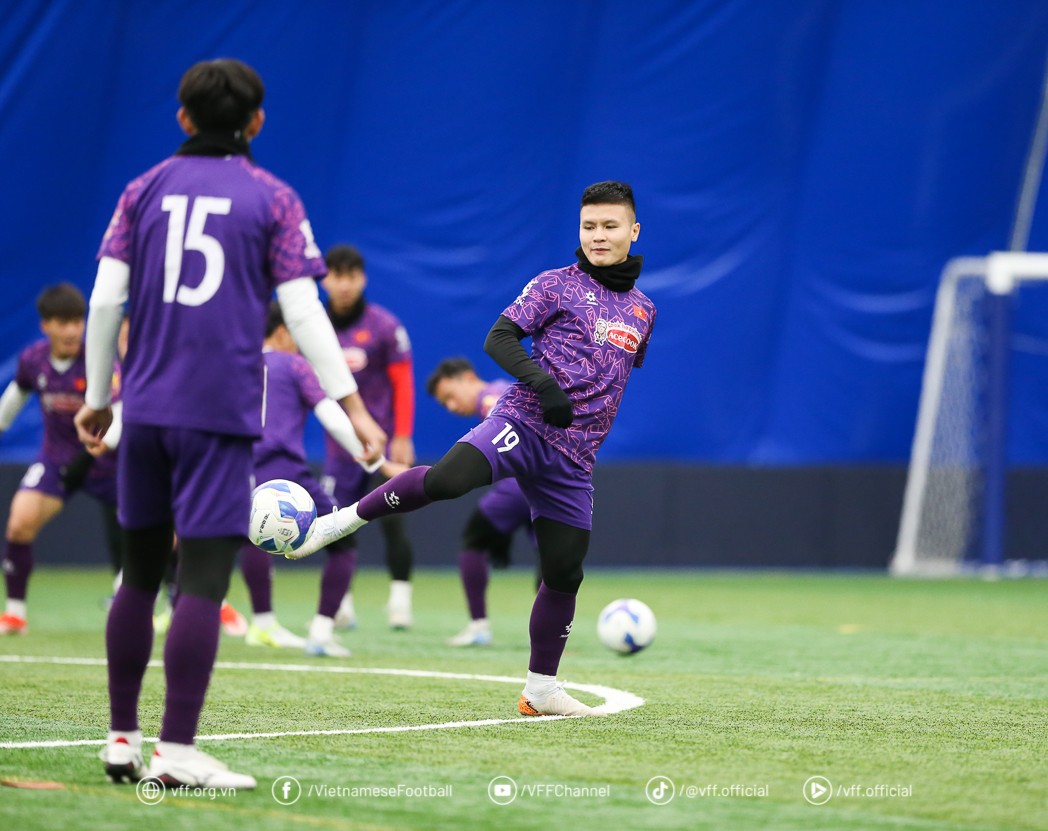 Quang Hải hồi phục 100%, tuyển Việt Nam sẵn sàng cho trận gặp Ulsan Citizen