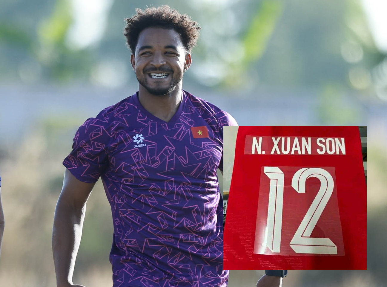 Lộ diện số áo lạ lẫm của Xuân Son tại ĐT Việt Nam