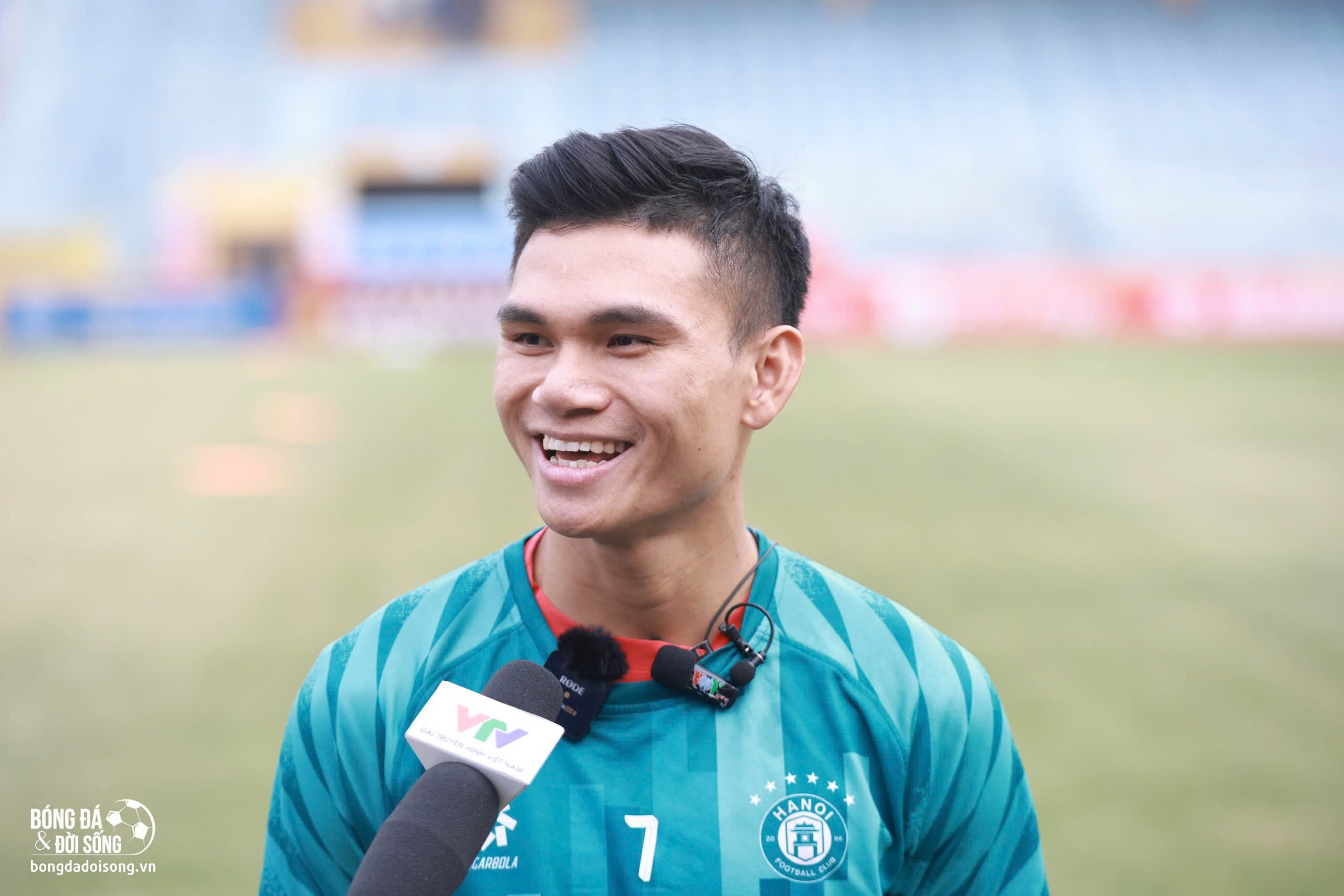 Hậu vệ Xuân Mạnh: "Trở về Hà Nội FC như trở về nhà"