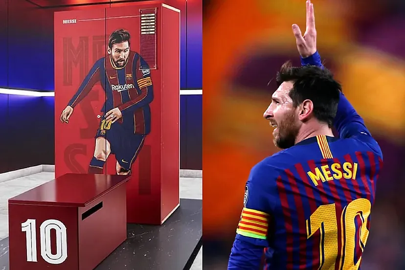 Sau khi bán cỏ sân Camp Nou, Barca tiếp tục kinh doanh "kỉ vật" của các cựu cầu thủ