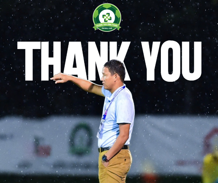 Thầy của Công Phượng bất ngờ chia tay CLB Bình Phước