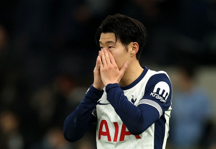 Son Heung Min không hài lòng với Tottenham