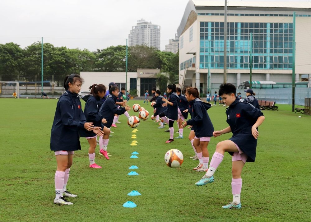 U17 nữ Việt Nam hội quân, hướng đến trận đấu ý nghĩa với Thái Lan