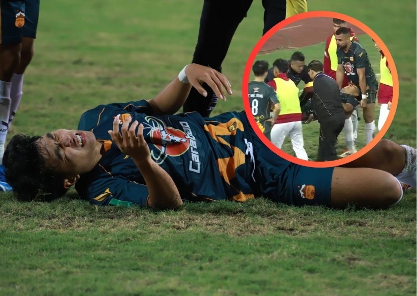 HLV Lê Quang Trãi chê mặt sân Mỹ Đình sau chấn thương của Lý Đức