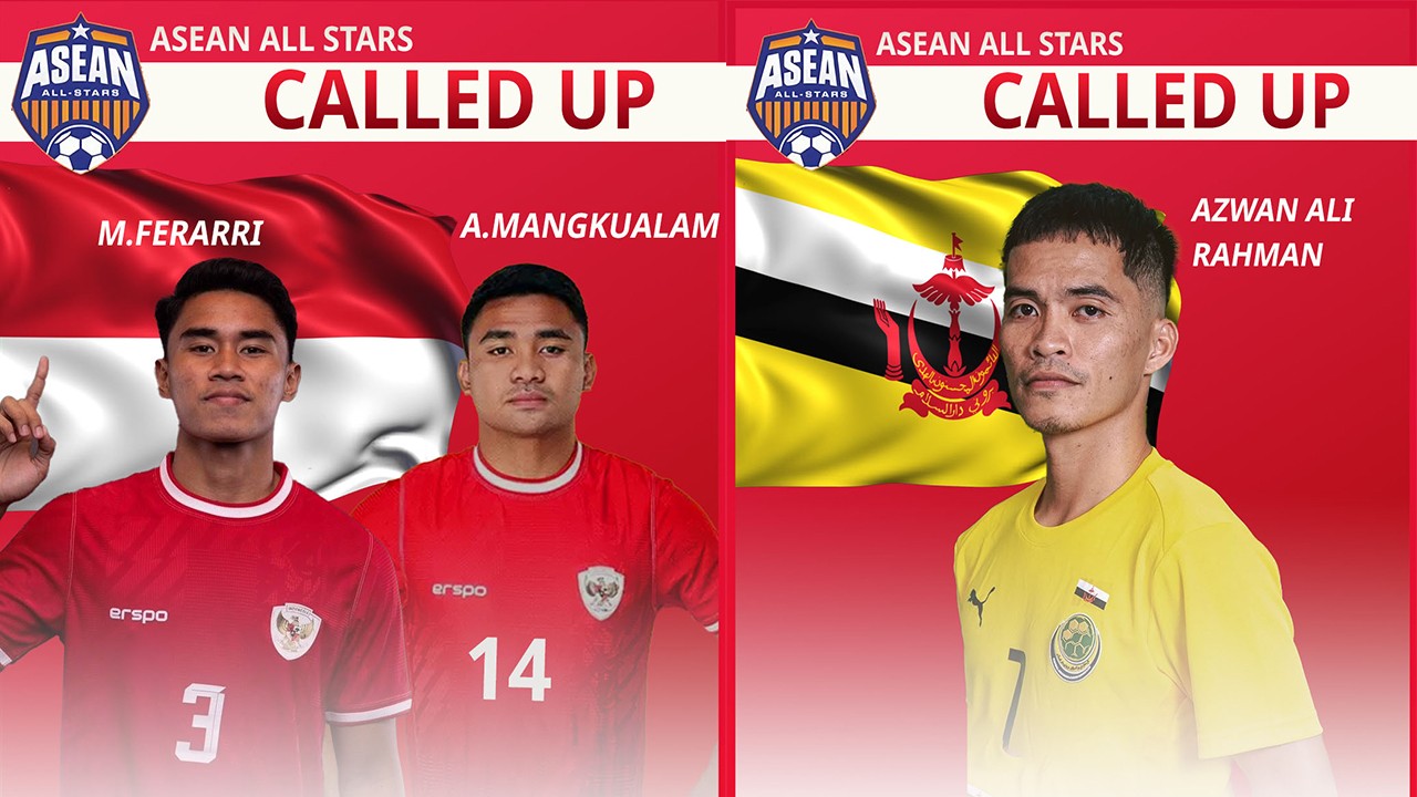 Danh sách đội tuyển Ngôi sao Đông Nam Á: Đội trưởng Brunei góp mặt, Indonesia "gửi" kép phụ