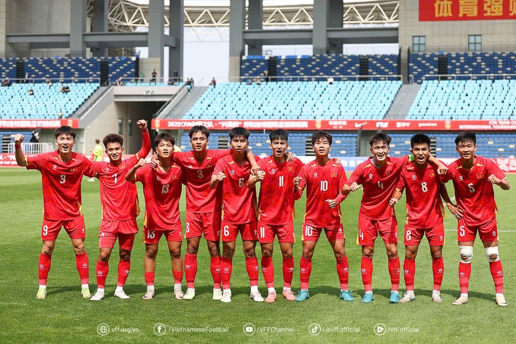 U16 Việt Nam ngược dòng nghẹt thở, hạ gục U16 Ả Rập Xê Út tại CFA 2025