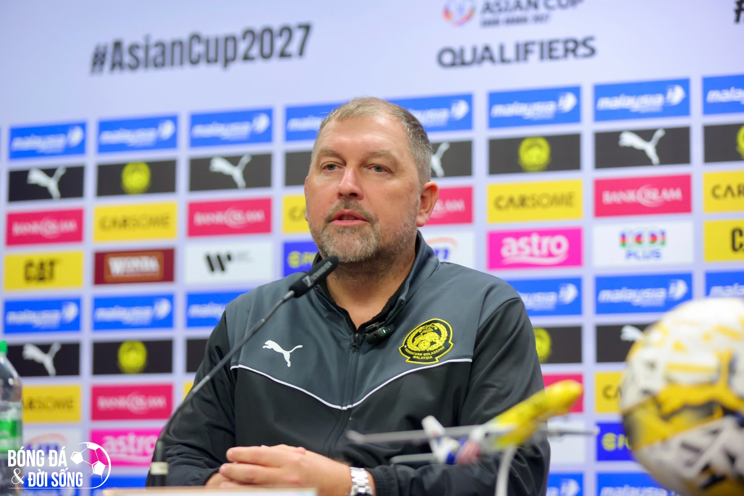 HLV Cklamovski: "Không chỉ thắng Việt Nam, Malaysia phải vươn tầm đẳng cấp thế giới"