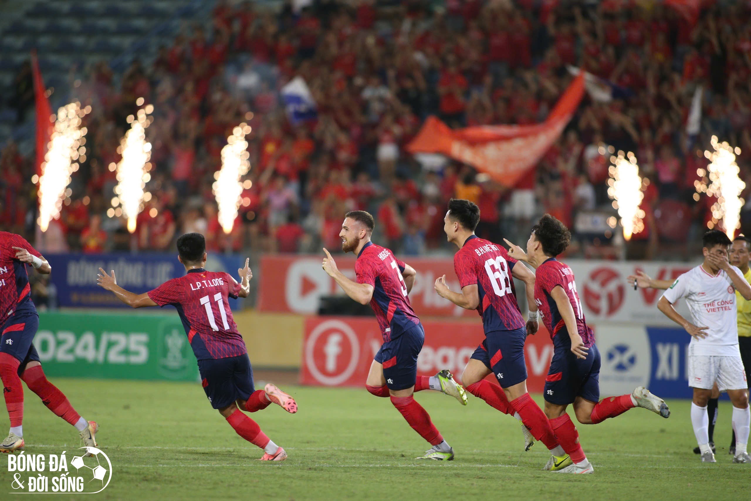 Quang Hải toả sáng, Công an Hà Nội vào chung kết Cúp QG