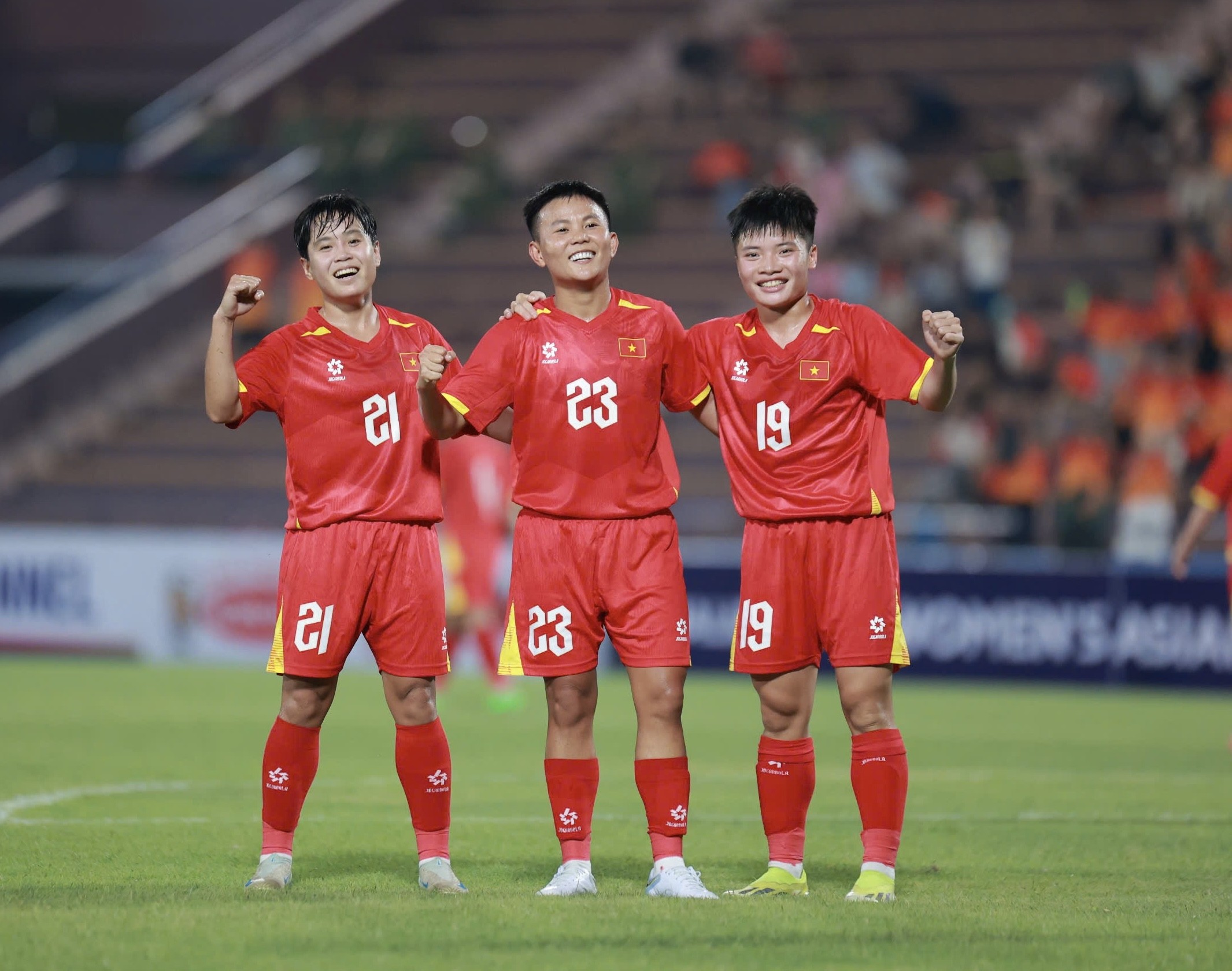Huỷ diệt Maldives, tuyển nữ Việt Nam khởi đầu như mơ tại vòng loại Asian Cup