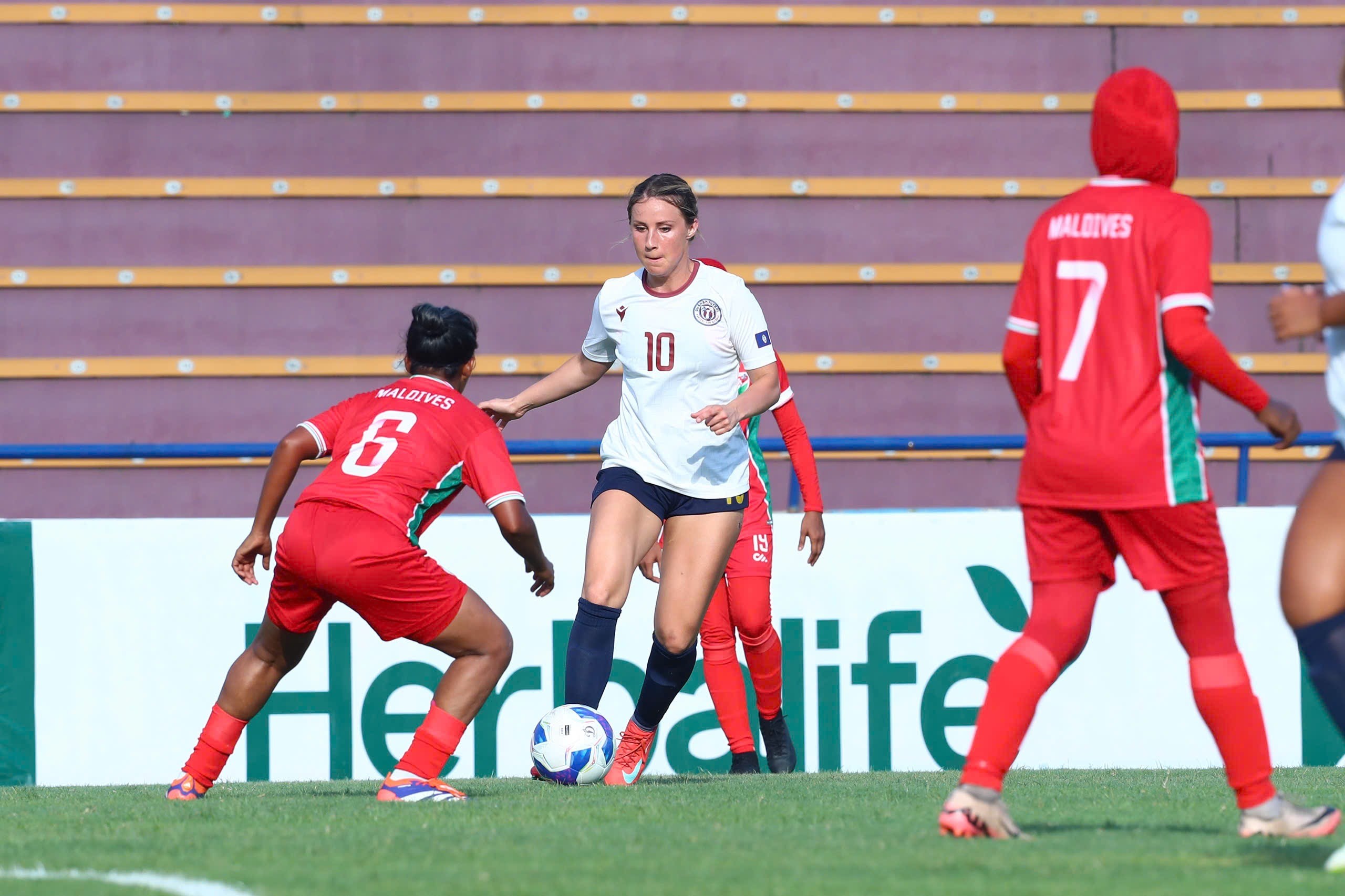 Kết quả vòng loại Asian Cup nữ 2026: ĐT Guam thắng đậm Maldives