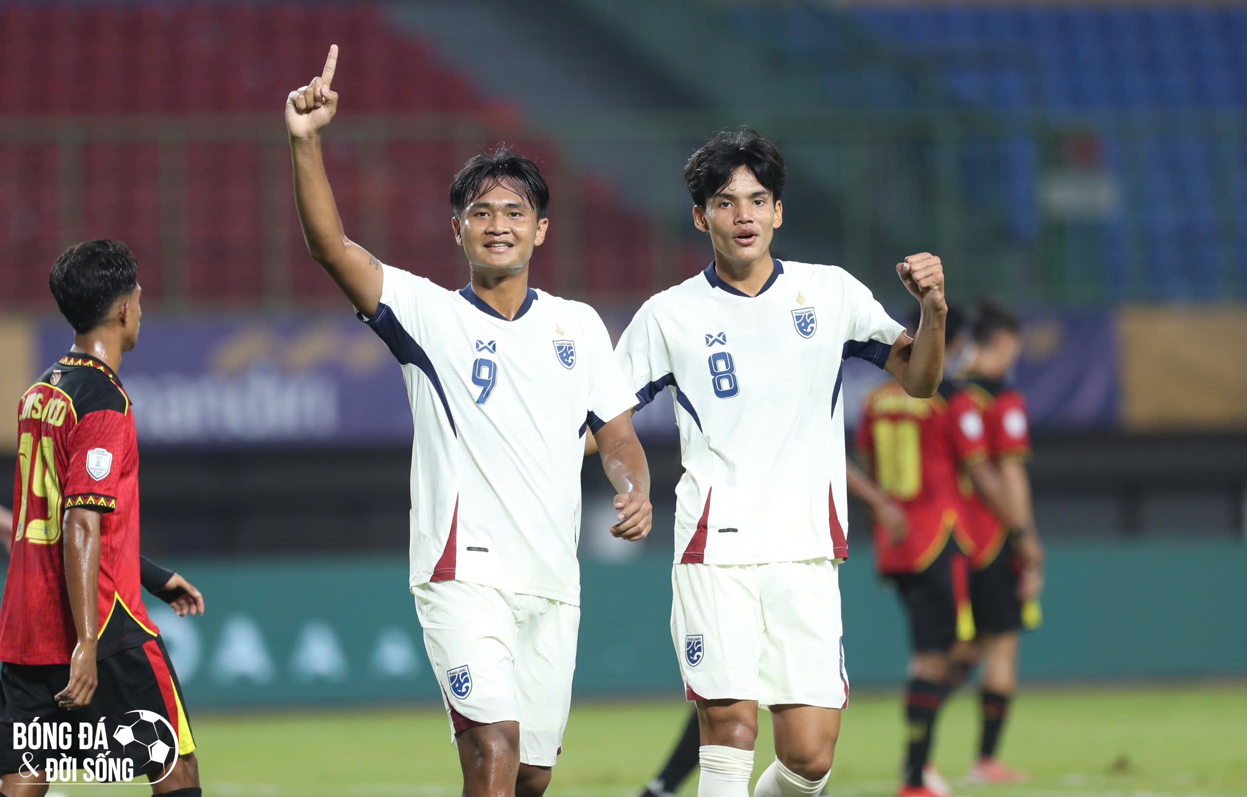 Kết quả U23 Đông Nam Á: Đè bẹp Đông Timor, U23 Thái Lan mở toang cửa vào bán kết