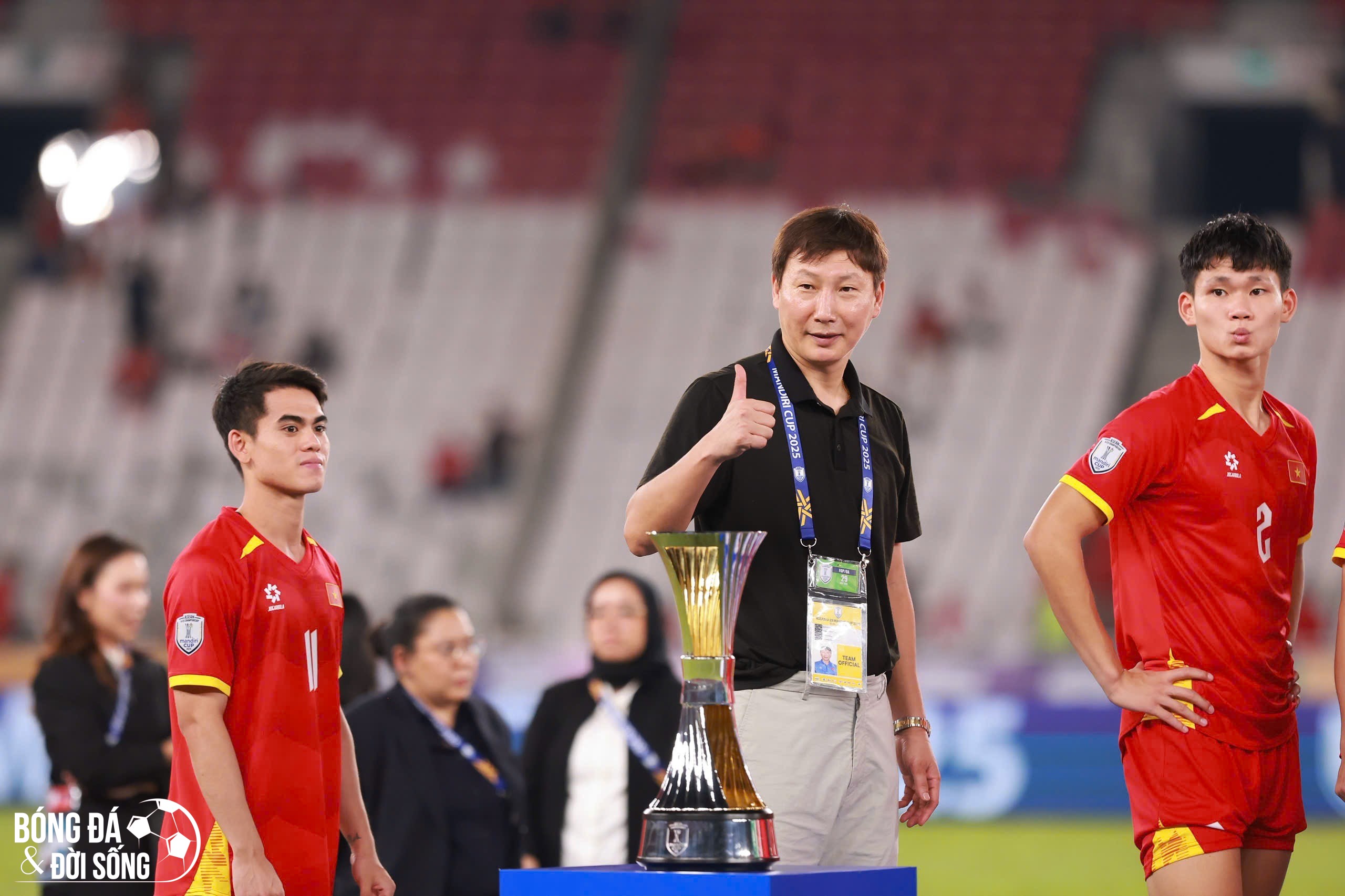 HLV Kim Sang-sik: 'Tôi tự hào về các cầu thủ U23 Việt Nam'