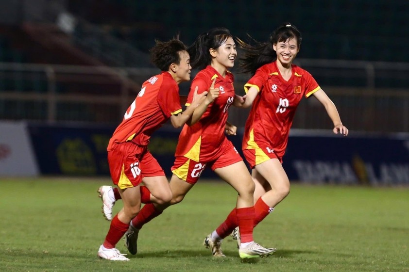 Kết quả Vòng loại U20 châu Á 2026: Tuyển nữ Việt Nam thắng đậm trận ra quân