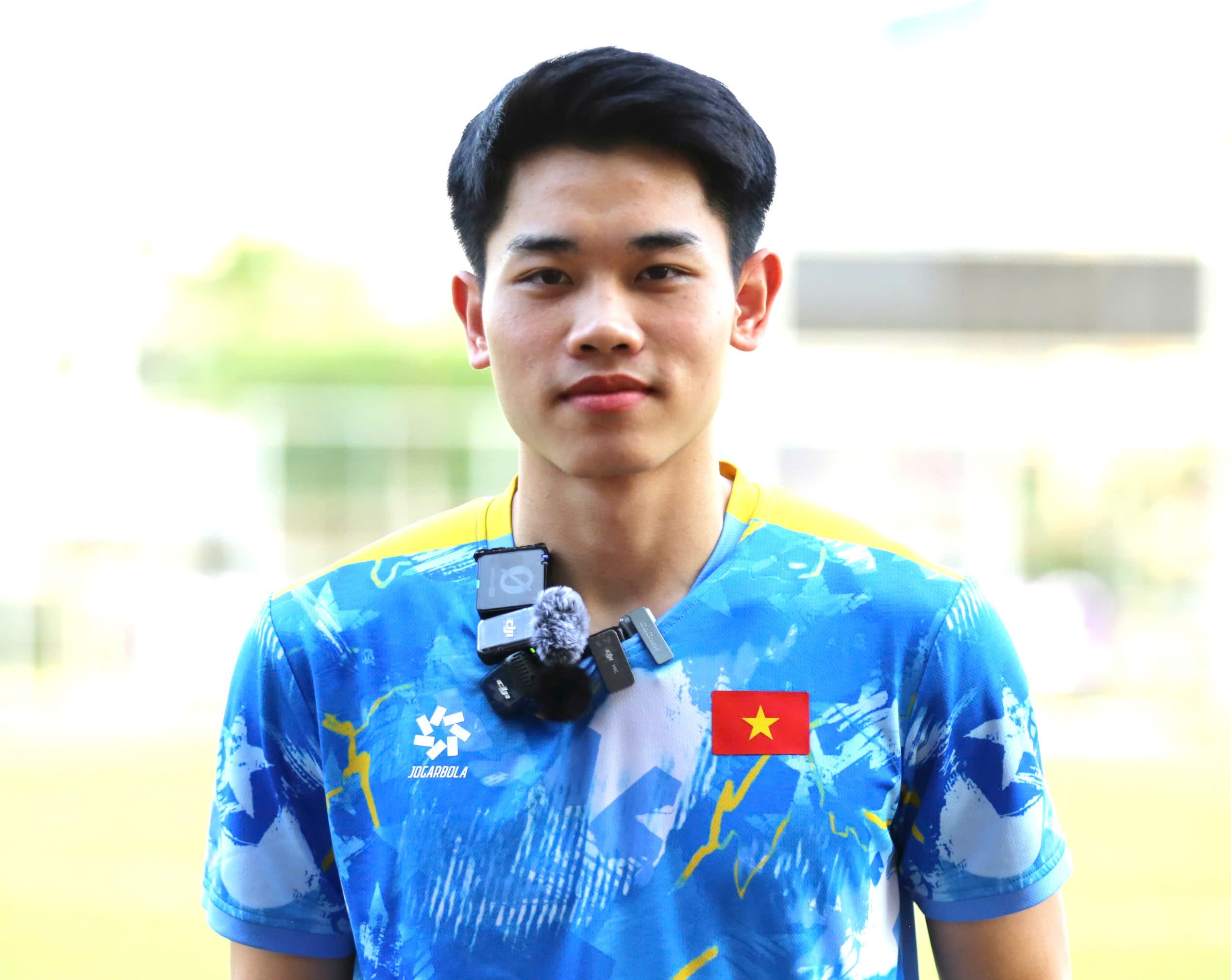 Tiền đạo Nguyễn Đình Bắc khát khao tỏa sáng trong lần đầu dự SEA Games