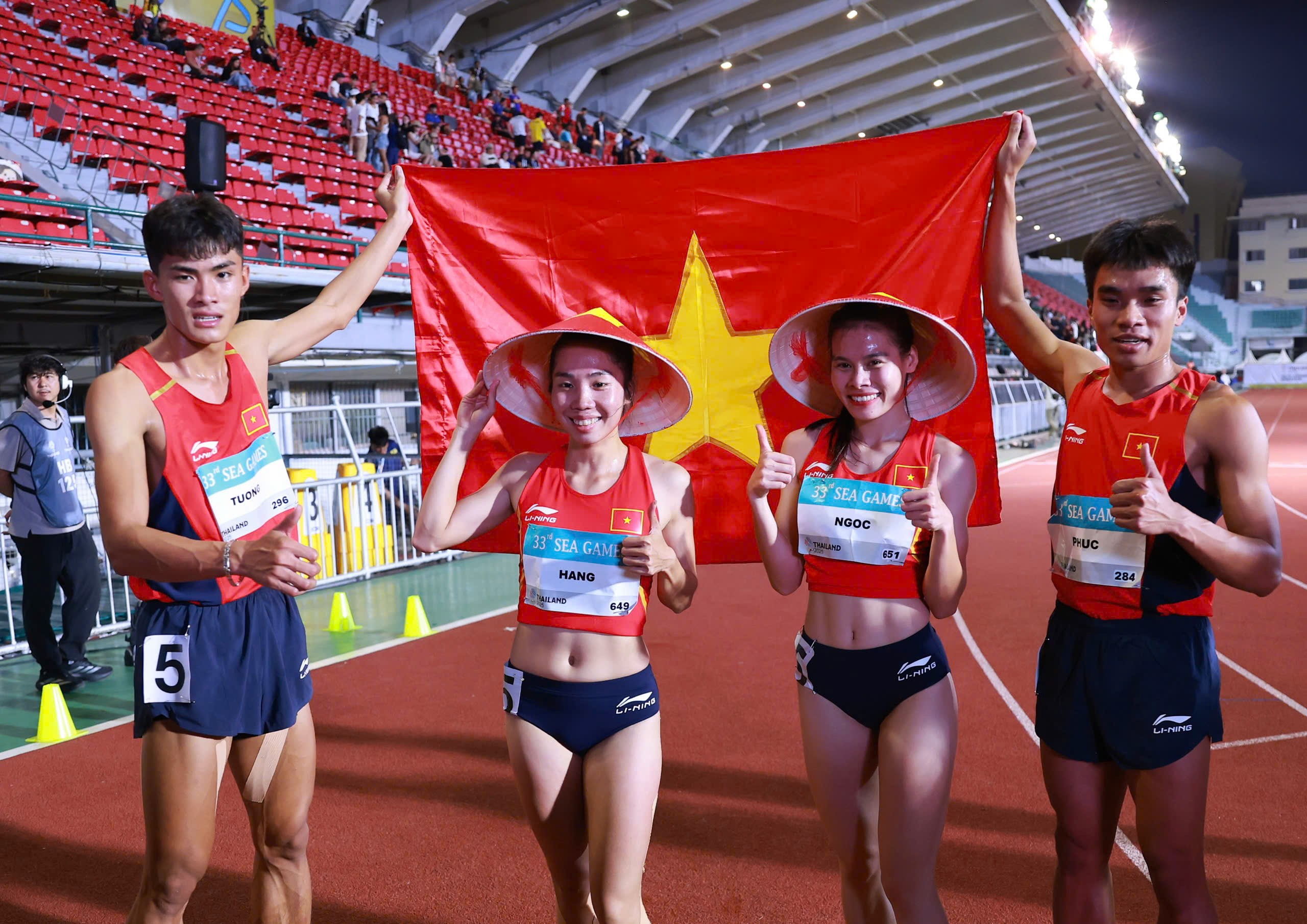 Trực tiếp thi đấu SEA Games 33 ngày 13/12: Điền kinh Việt Nam phá kỷ lục SEA Games