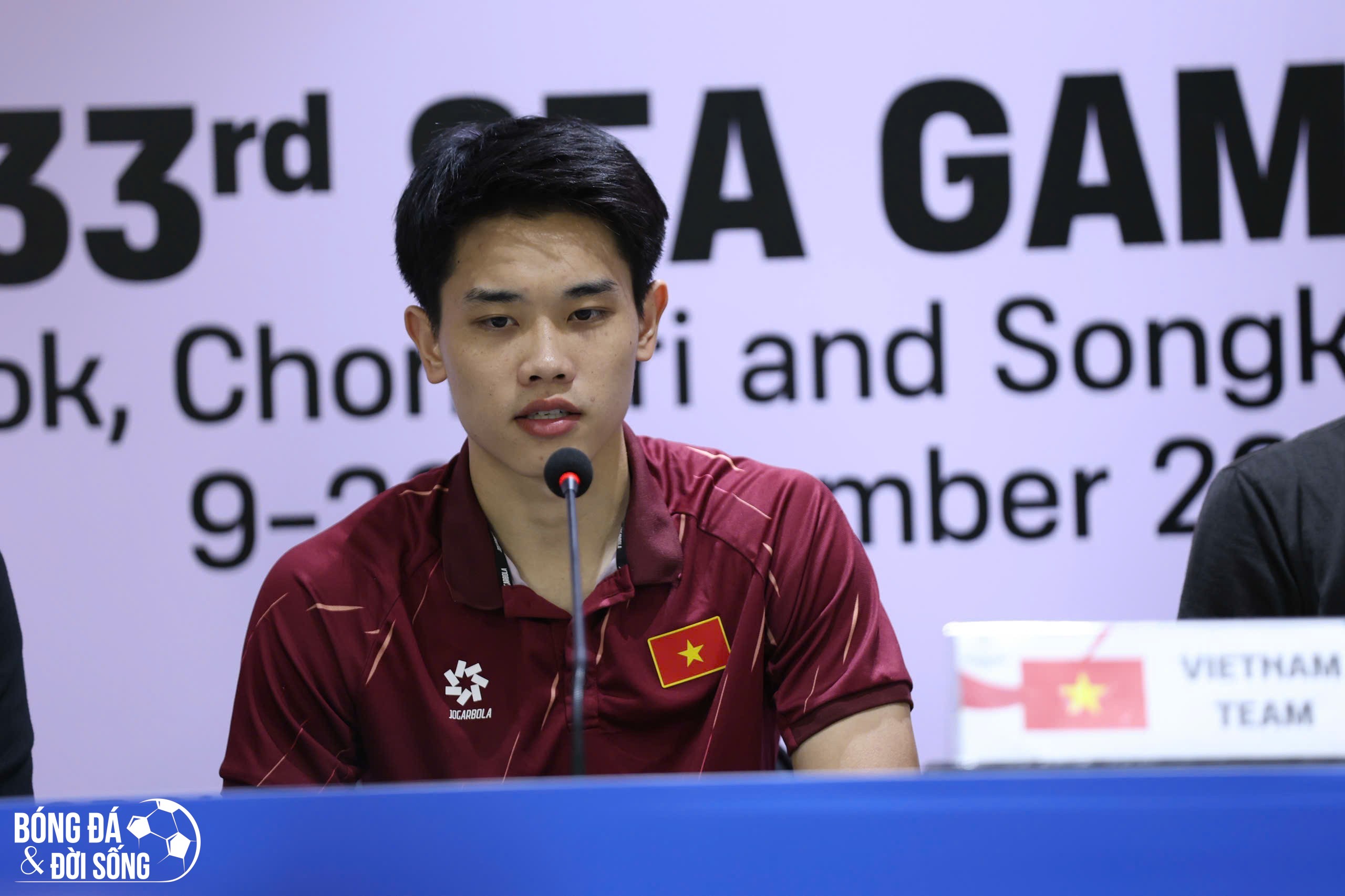 Tiền đạo Đình Bắc nói điều đặc biệt trước trận chung kết SEA Games 33