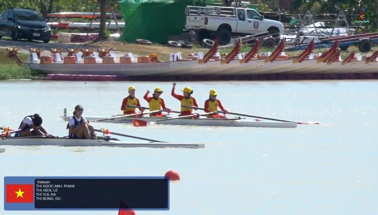 Trực tiếp thi đấu SEA Games 33 ngày 16/12: Đua thuyền mang về HCV cho Việt Nam