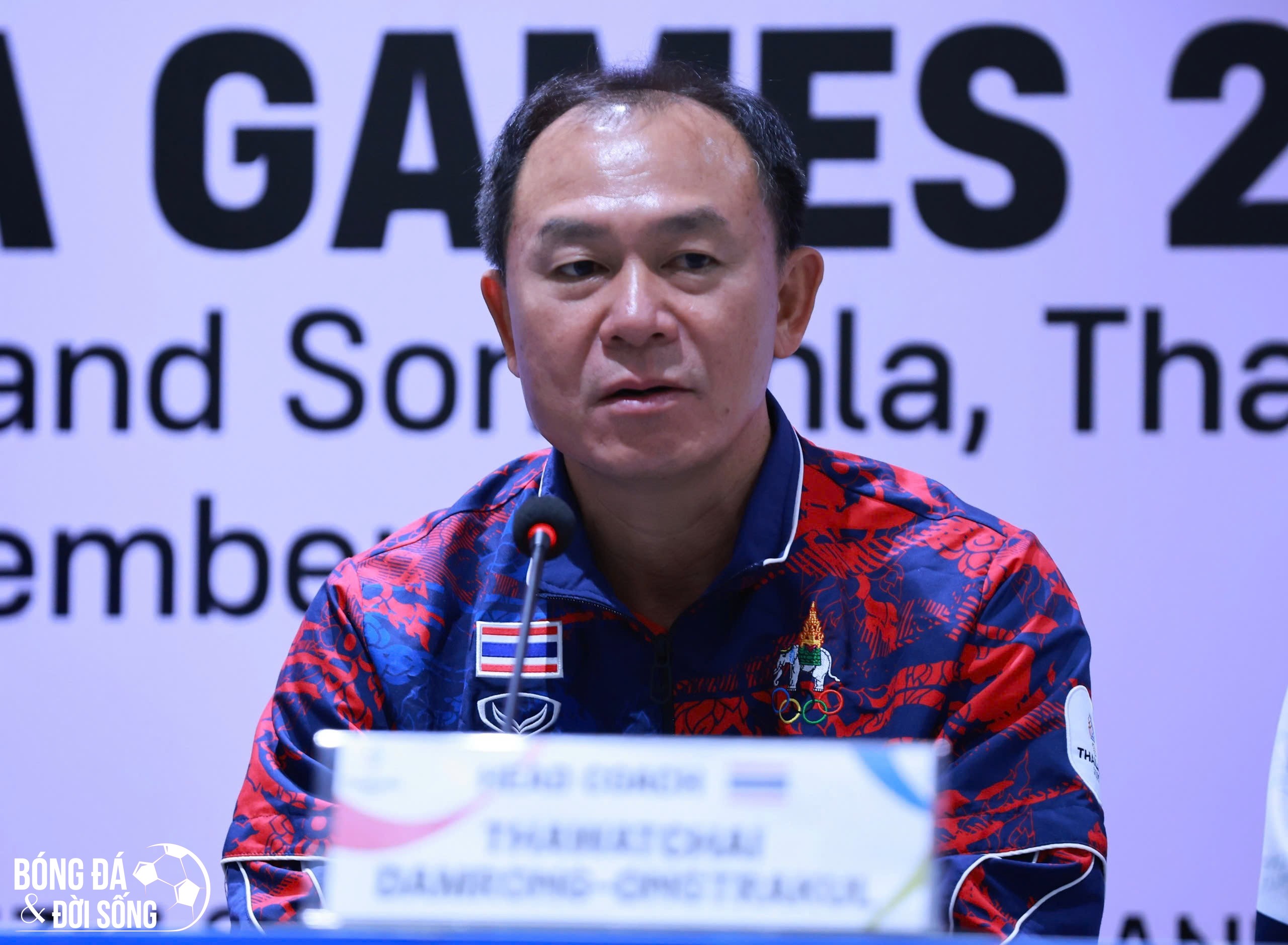 HLV U22 Thái Lan dè chừng Đình Bắc trước chung kết SEA Games 33