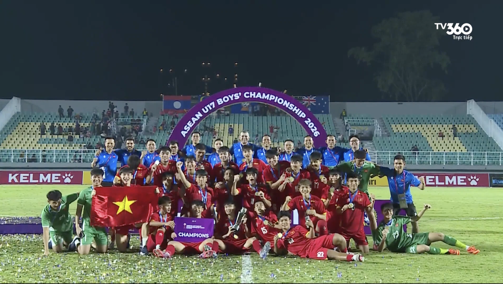 U17 Việt Nam được thưởng lớn sau khi vô địch giải Đông Nam Á