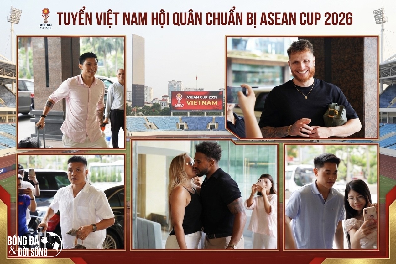 Đình Bắc thân thiện với fan, Quang Hải, Việt Anh đi siêu xe hội quân tuyển Việt Nam