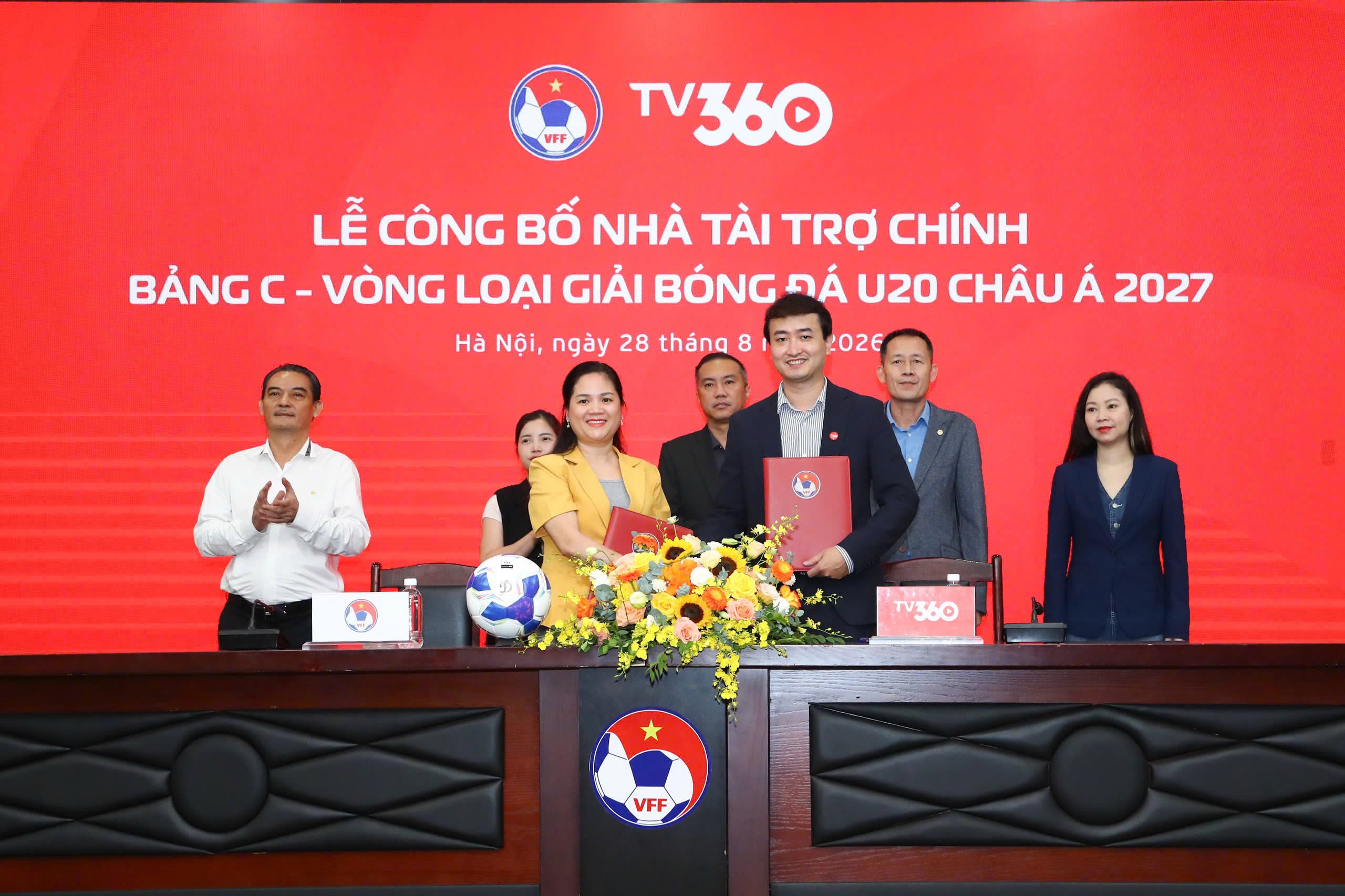 Viettel Telecom đồng hành cùng U20 Việt Nam tại vòng loại châu Á