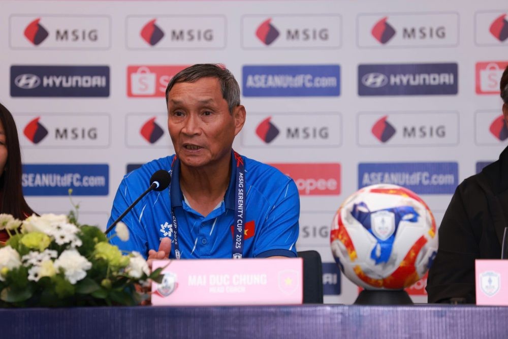 HLV Mai Đức Chung: “Tuyển nữ Việt Nam tôn trọng mọi đối thủ”