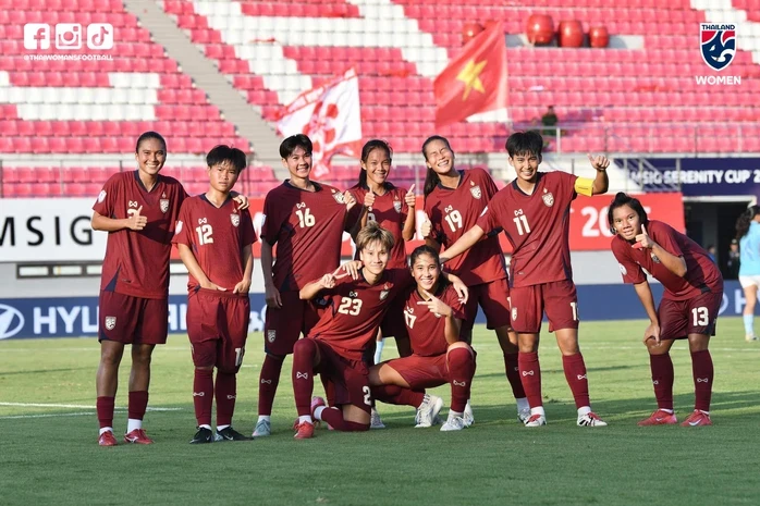 Tuyển nữ Thái Lan đặt mục tiêu giành trọn 3 điểm trước Việt Nam