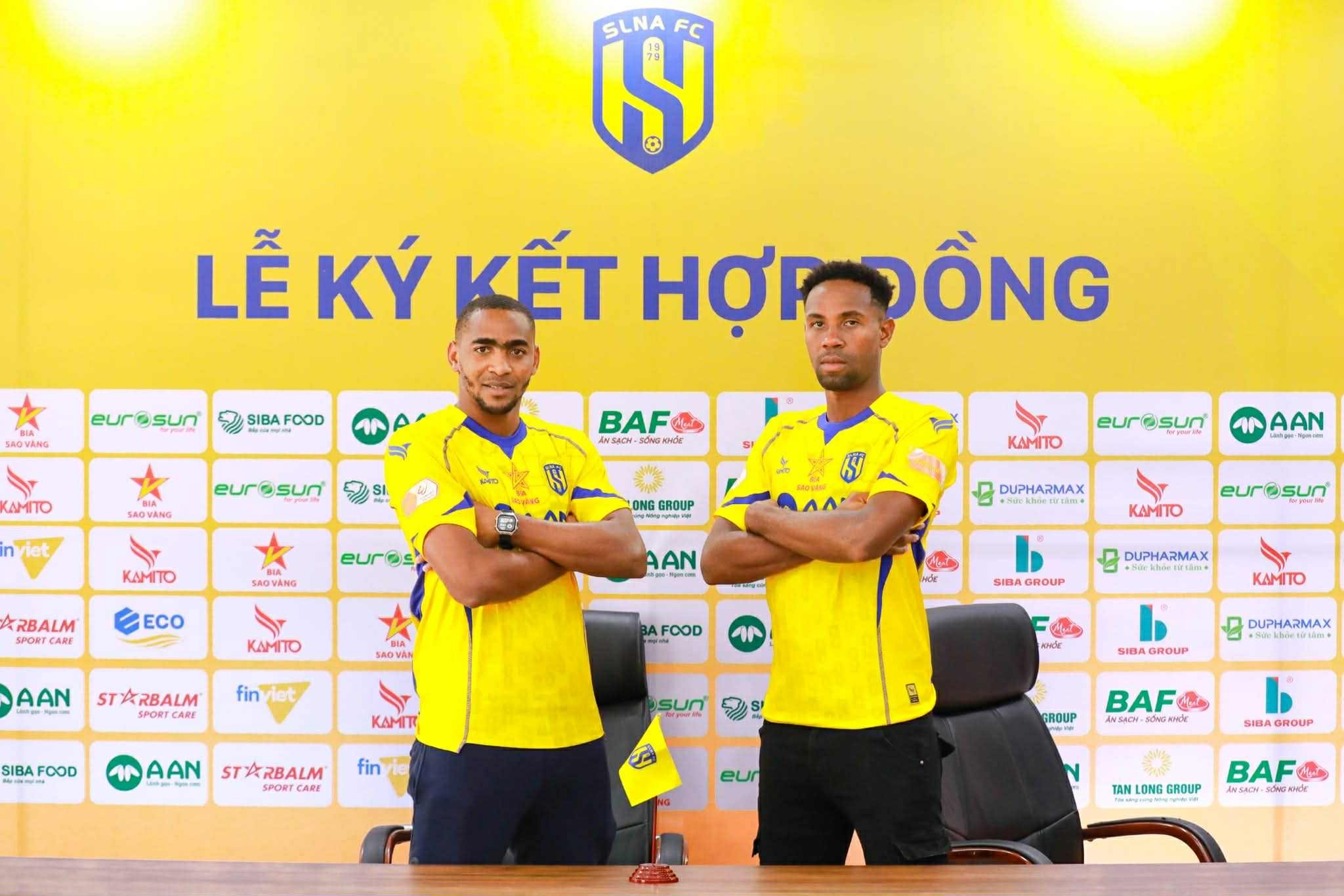 Sông Lam Nghệ An chiêu mộ bộ đôi tuyển thủ quốc gia từ châu Mỹ