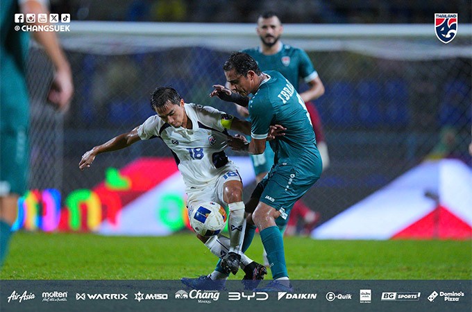 Chơi hơn người, tuyển Thái Lan vẫn lỡ ngôi vô địch King’s Cup