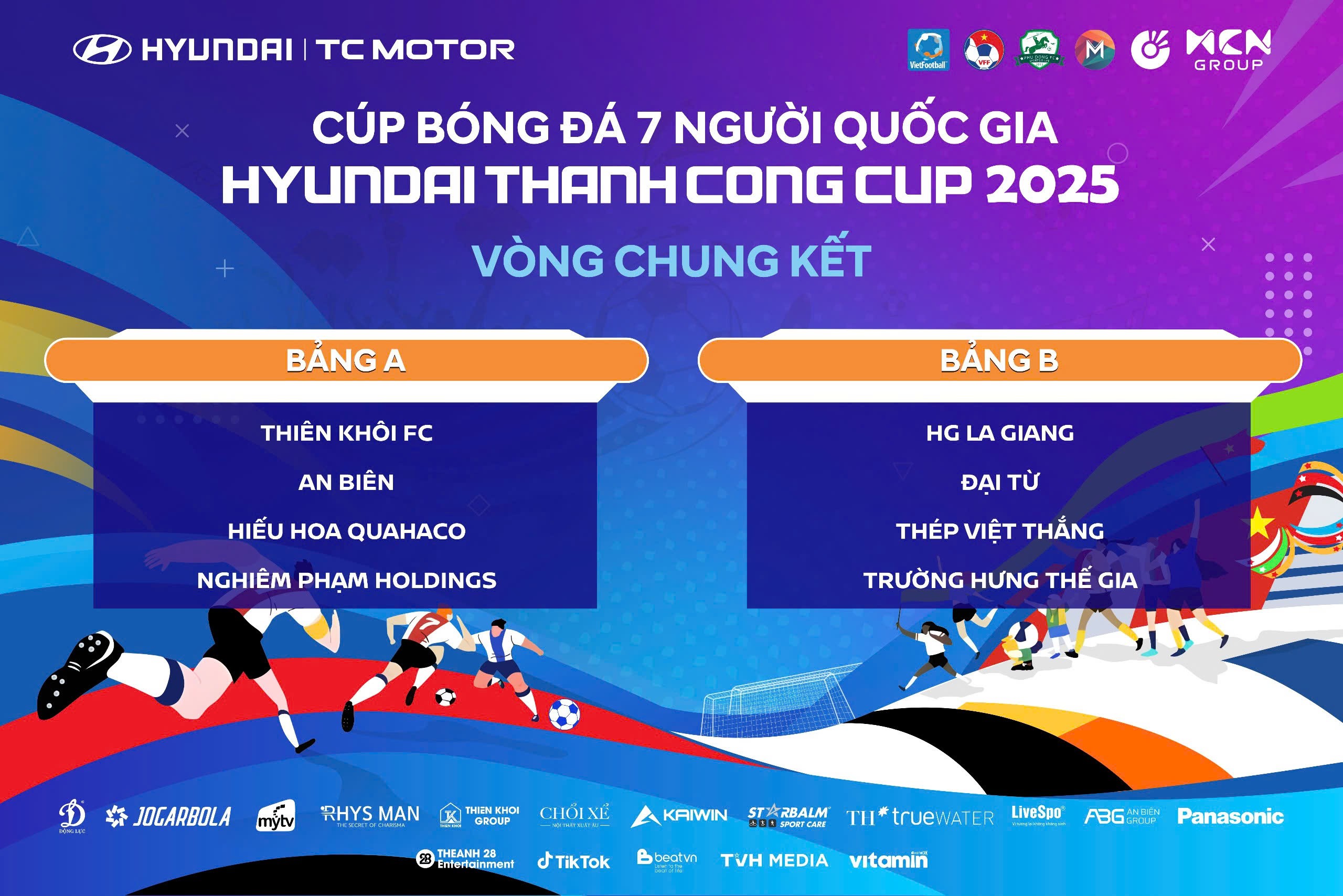 Xác định hai bảng đấu vòng chung kết VSC-S5