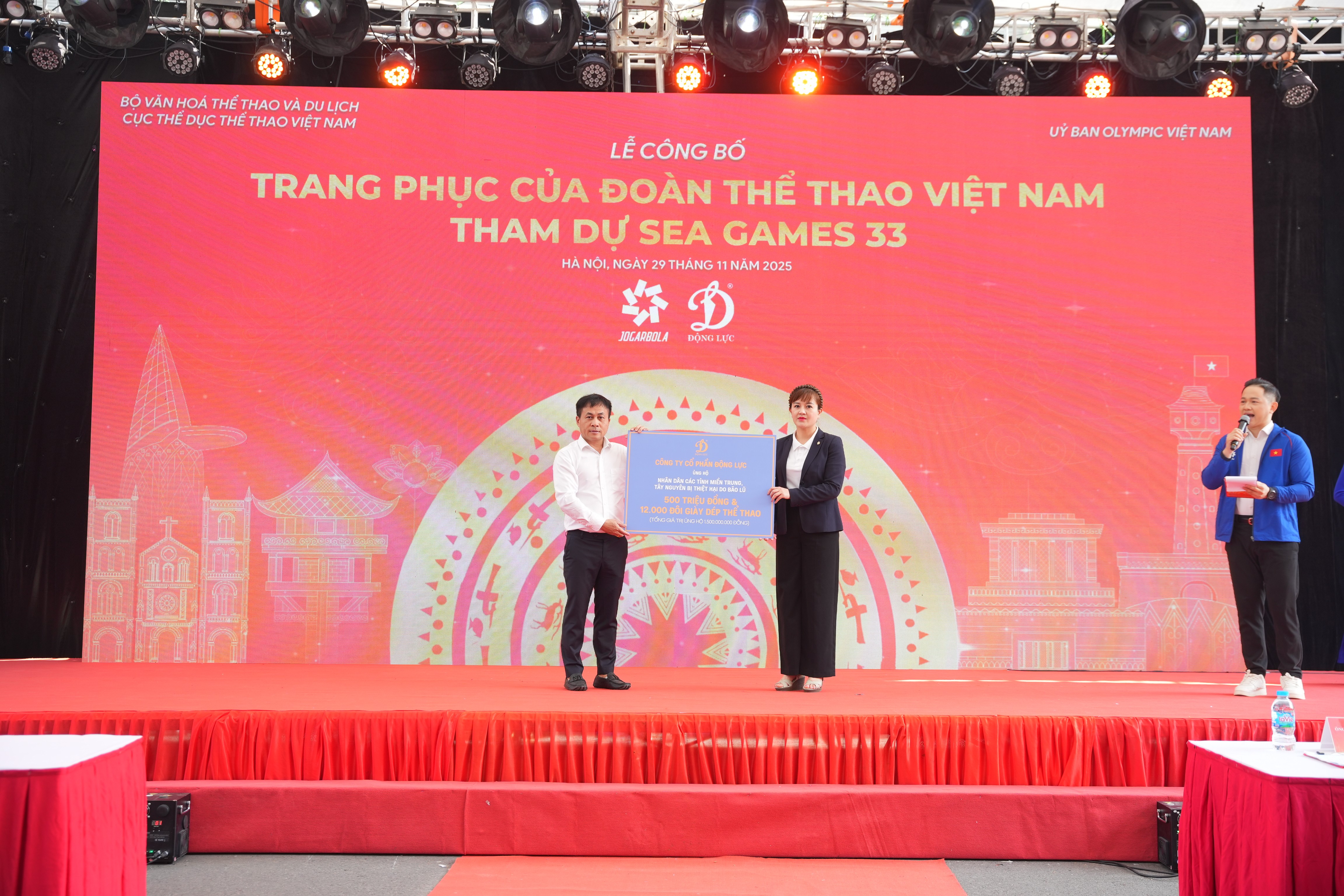 Tập đoàn Động Lực có hành động ý nghĩa trong ngày ra mắt trang phục thi đấu SEA Games 33