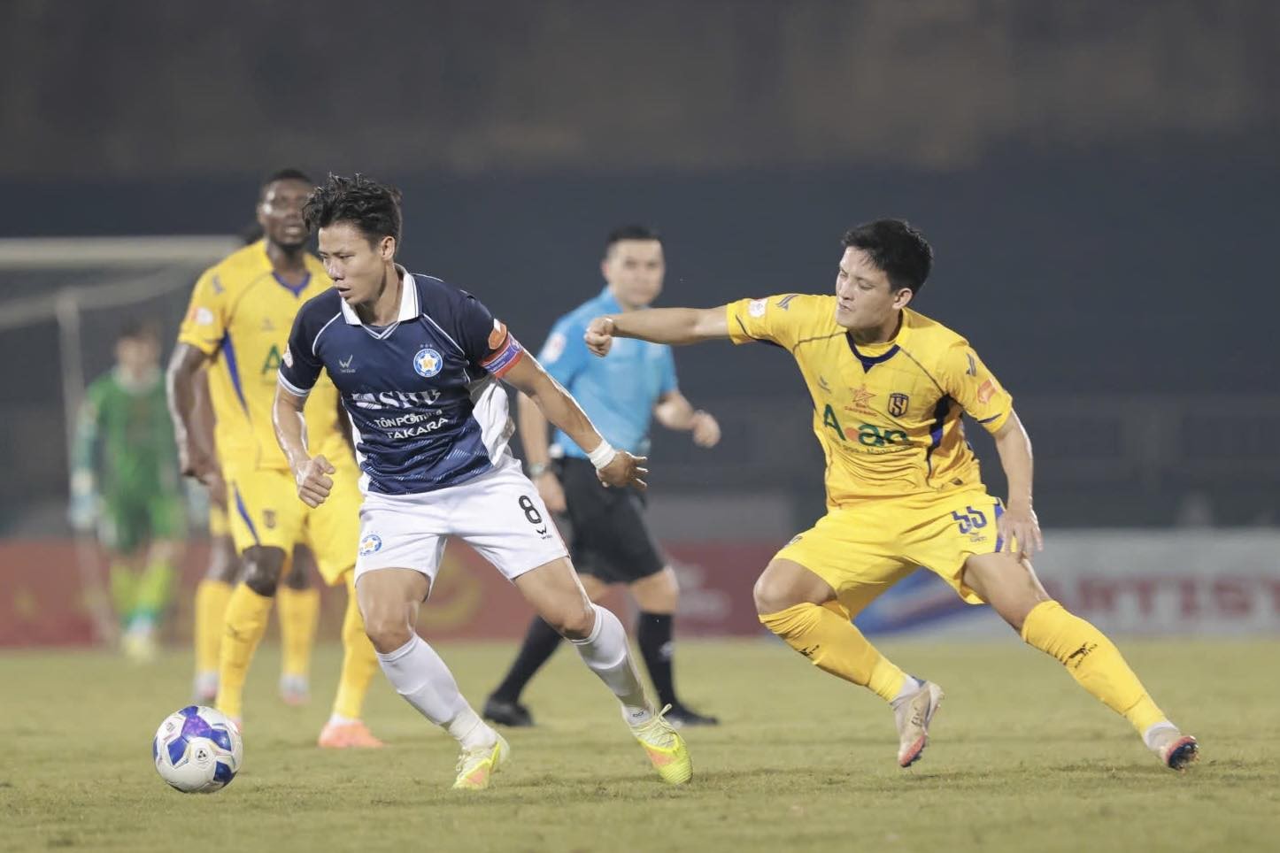 Thua sát nút SLNA, CLB Đà Nẵng chìm sâu dưới đáy BXH V-League