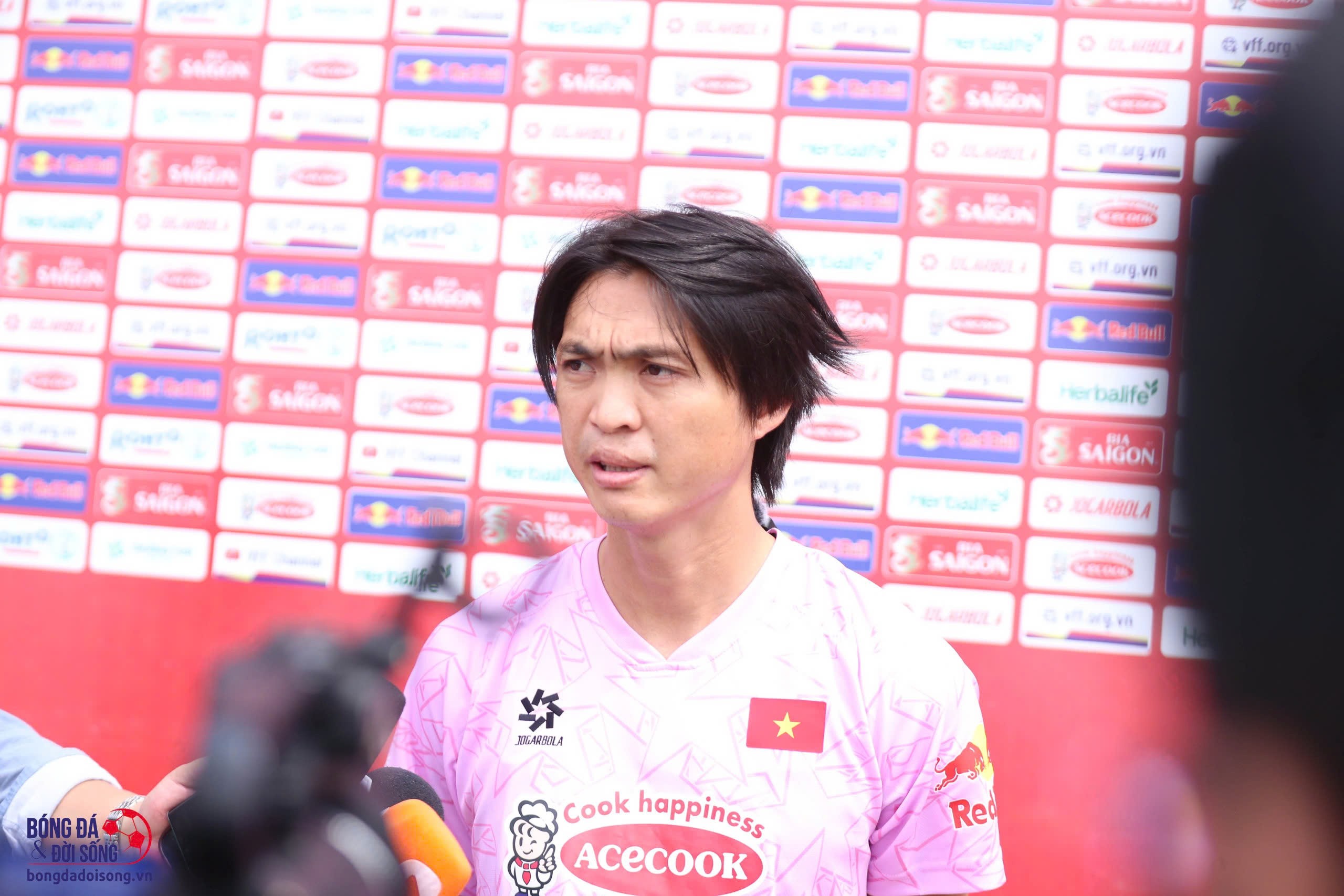 Tiền vệ Tuấn Anh phát biểu đanh thép trước trận gặp Thái Lan