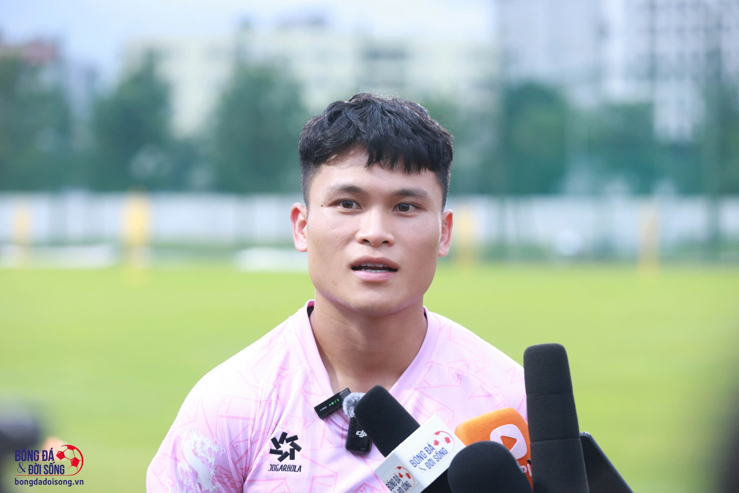 Tiền đạo Tuấn Hải tiết lộ mục tiêu cá nhân trong trận gặp Thái Lan