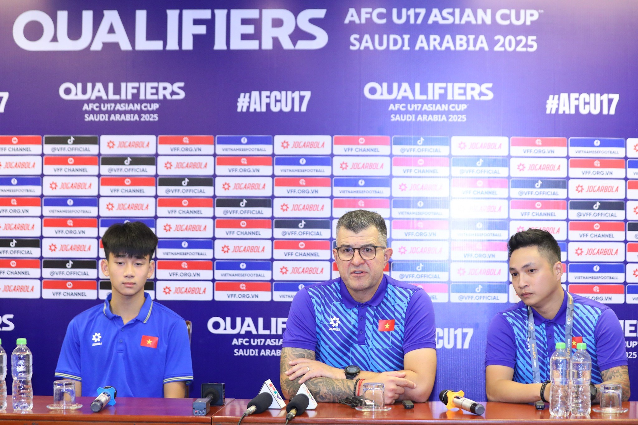 HLV Cristiano Roland: "ĐT U17 Việt Nam hướng đến chiến thắng trước Yemen"