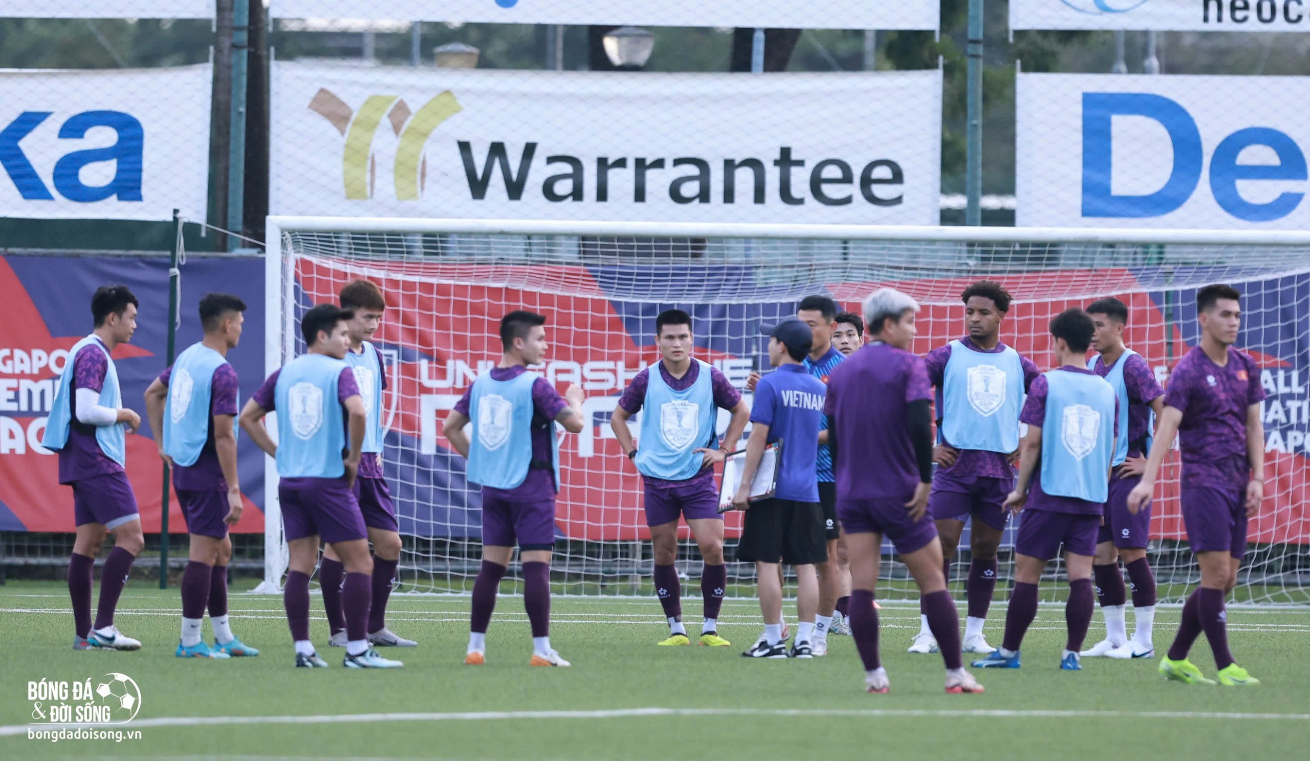 Hé lộ đội hình chính của ĐT Việt Nam đấu Singapore