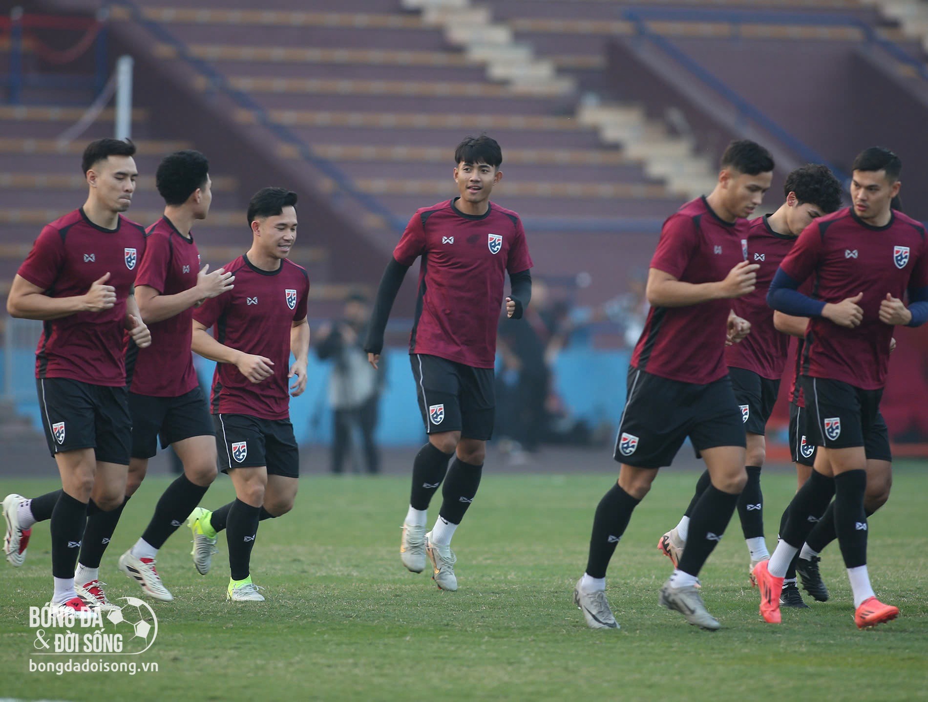 Tinh thần thoải mái, ĐT Thái Lan quyết thắng Việt Nam ngay tại Việt Trì