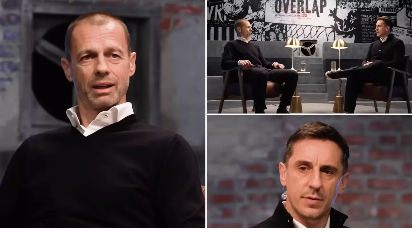 Cuộc trò chuyện của Gary Neville với giám đốc UEFA đã làm sáng tỏ khả năng bị cấm dự Champions League của Man Utd