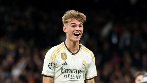 Bàn đầu tiên của Real Madrid thuộc về sao 19 tuổi Nico Paz